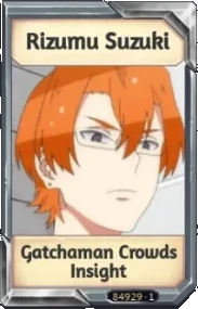 Rizumu Suzuki, Gatchaman Crowds Insight