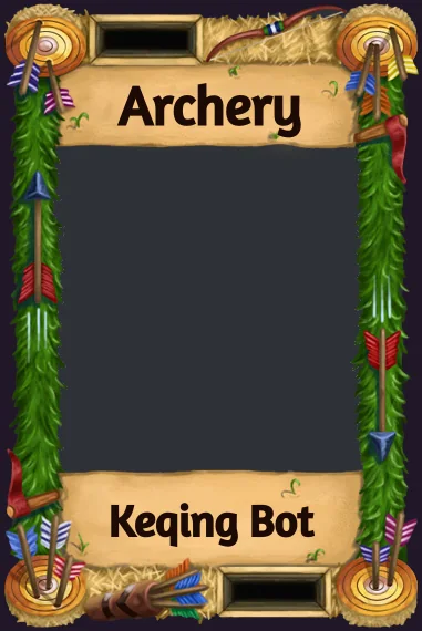 Archery frame