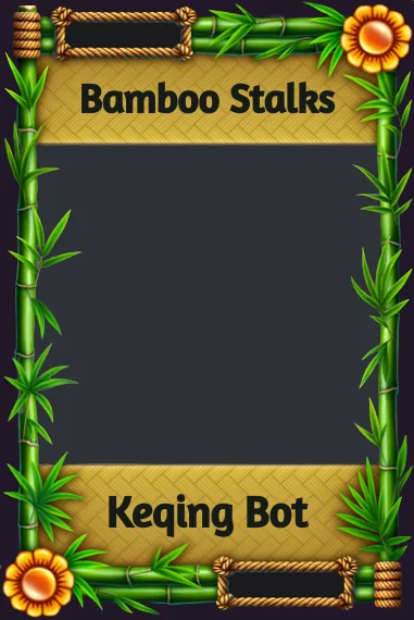 Bamboo Stalks frame