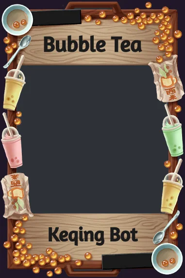 Bubble Tea frame