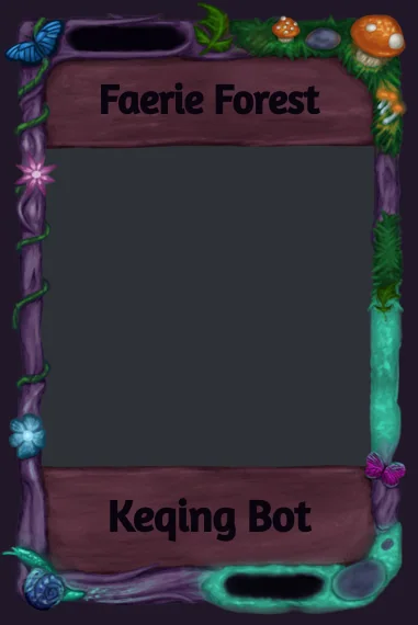 Faerie Forest frame