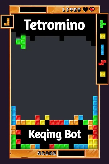 Tetromino frame