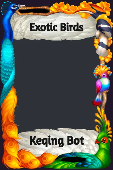 Exotic Birds frame