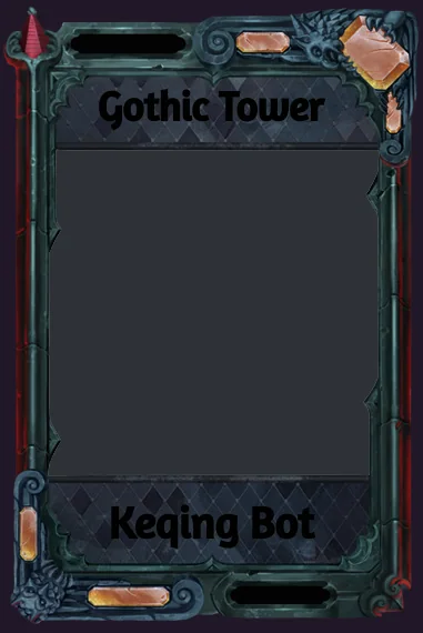 Gothic Tower frame