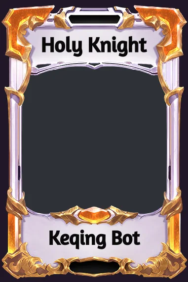 Holy Knight frame