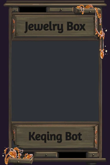 Jewelry Box frame