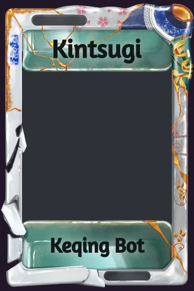Kintsugi frame