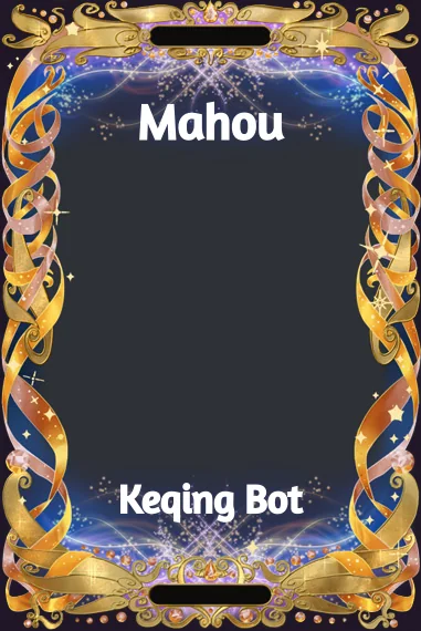 Mahou frame