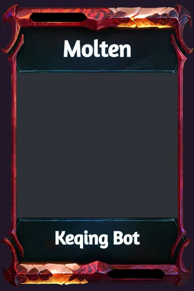 Molten frame