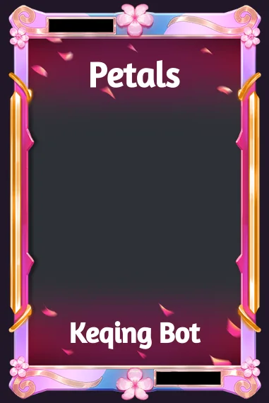 Petals frame