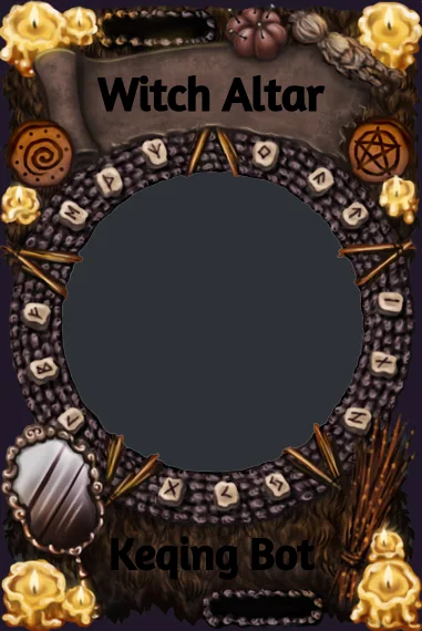 Witch Altar frame