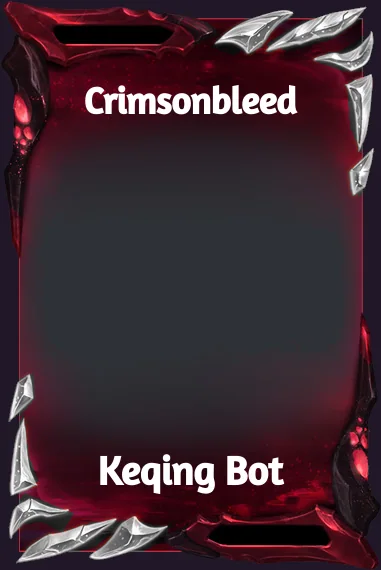 Crimsonbleed frame