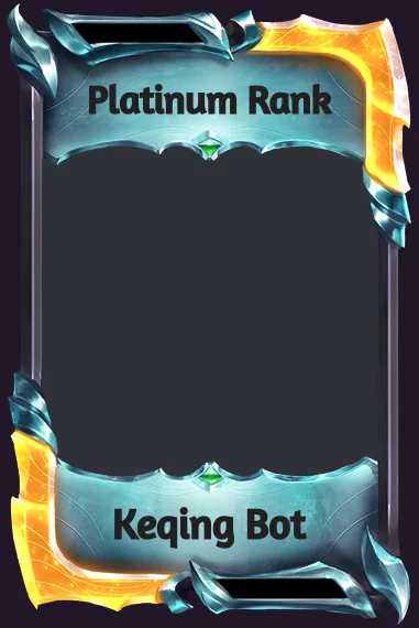 Platinum Rank frame