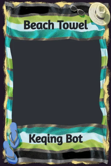 Beach Towel frame
