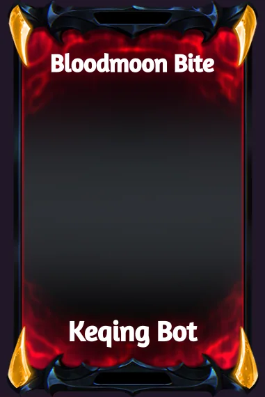 Bloodmoon Bite frame