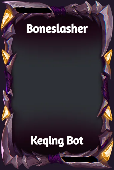 Boneslasher frame