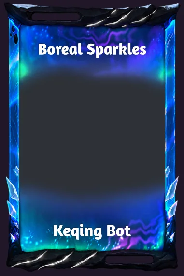 Boreal Sparkles frame