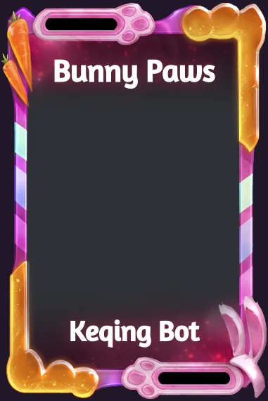 Bunny Paws frame