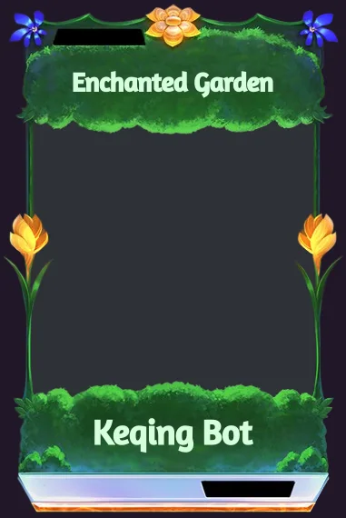 Enchanted Garden frame