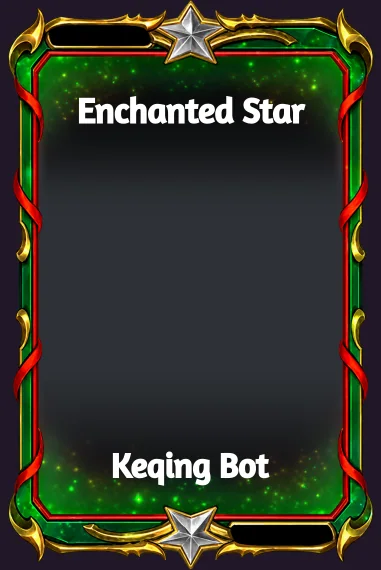 Enchanted Star frame