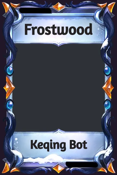 Frostwood frame