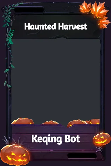 Haunted Harvest frame