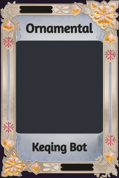 Ornamental frame
