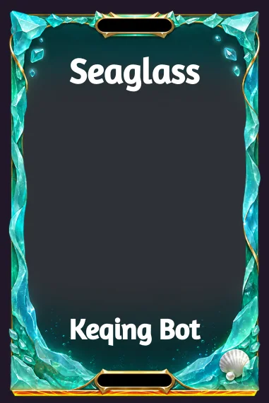 Seaglass frame