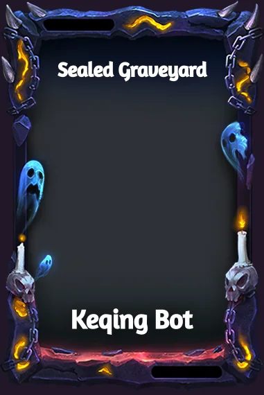 Sealed Graveyard frame