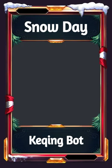 Snow Day frame