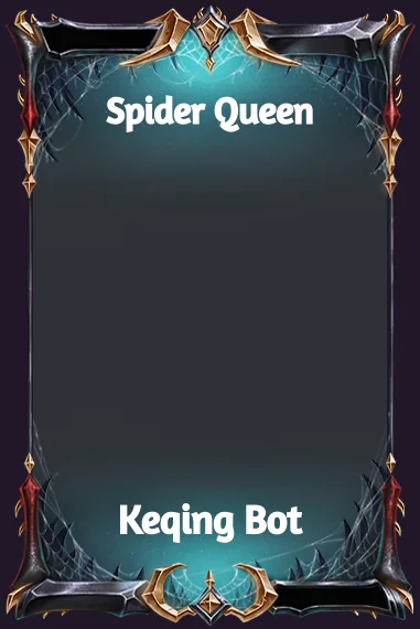Spider Queen frame