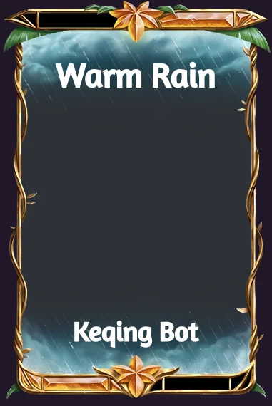 Warm Rain frame