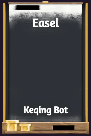 Easel frame