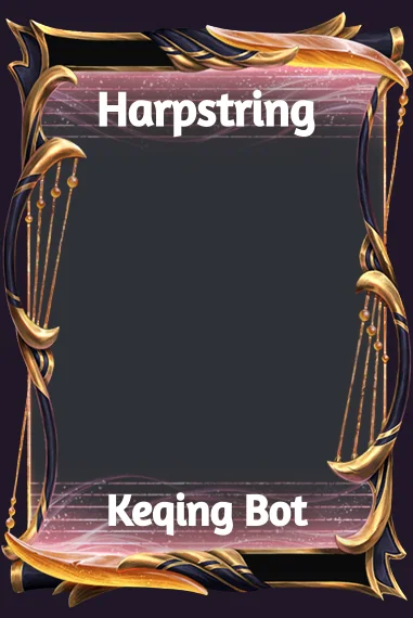 Harpstring frame