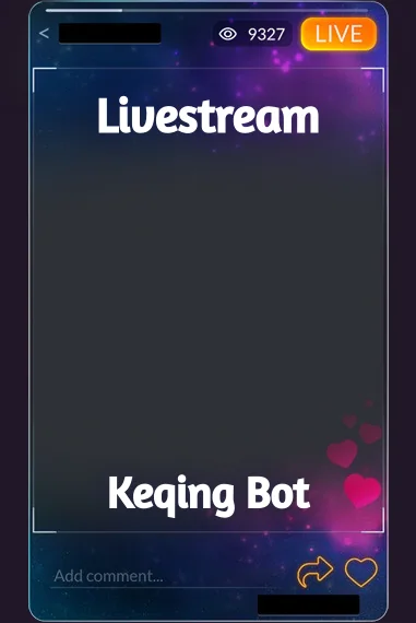 Livestream frame