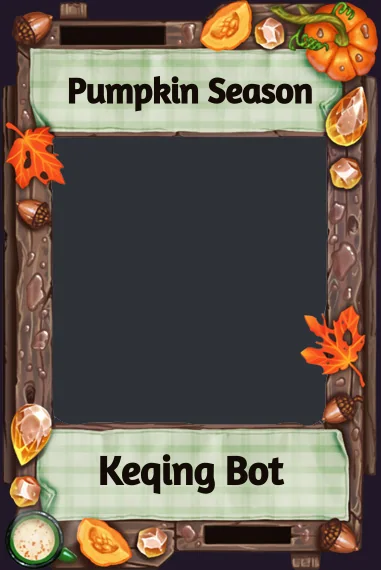 Pumpkin Season frame