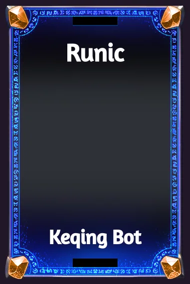 Runic frame