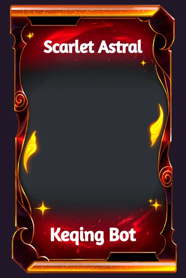 Scarlet Astral frame