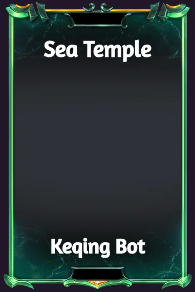 Sea Temple frame