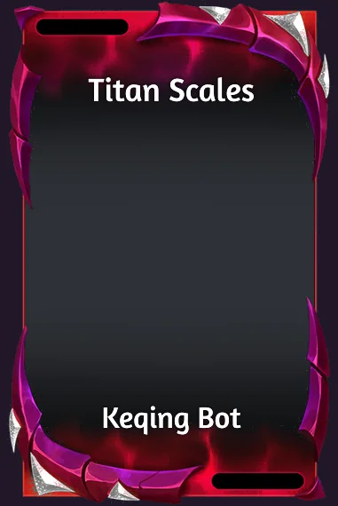 Titan Scales frame