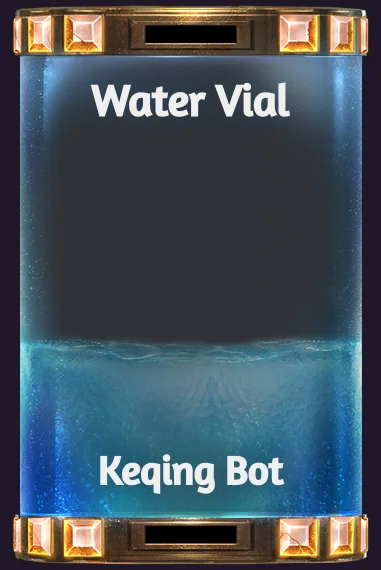 Water Vial frame